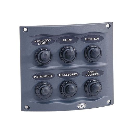 Boat switch panel 4 AND 6 WAY Hella Marine current