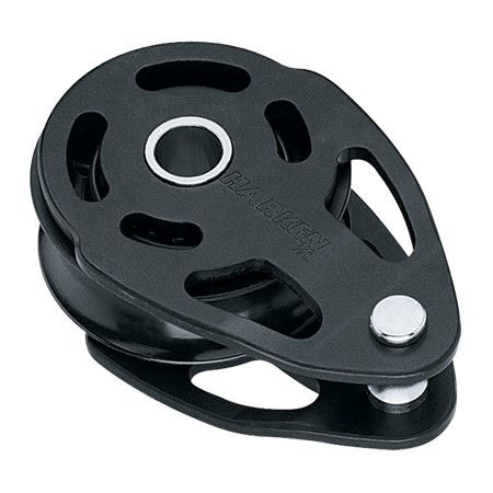 Single block - 6065 - Harken - mast foot / max. rope ø 16 mm / for sailboats