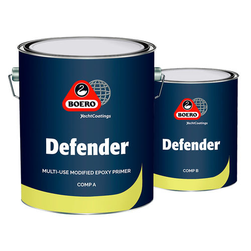 Boat primer - DEFENDER - Boero YachtCoatings - for aluminum / two-component / epoxy