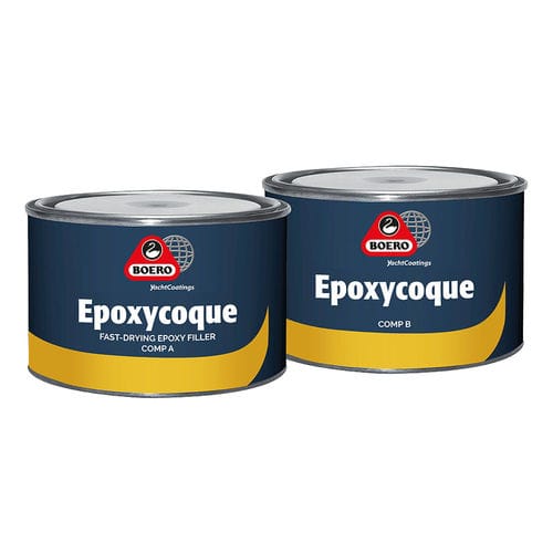 Epoxy filler - EPOXYCOQUE - Boero YachtCoatings - two-component / repair