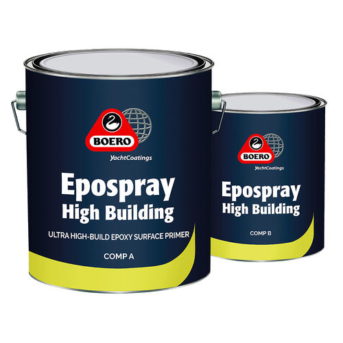 Boat primer - EPOSPRAY HIGH BUILDING - Boero YachtCoatings - multi-use / two-component / epoxy