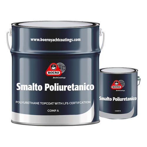 Pleasure boat lacquer - SMALTO POLIURETANICO - Boero YachtCoatings - polyurethane / topcoat / white