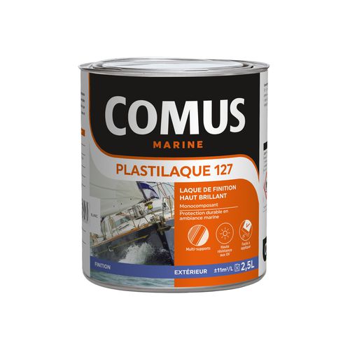 Pleasure boat lacquer - PLASTILAQUE 127  - COMUS MARINE - single-component / alkyd resin / urethane