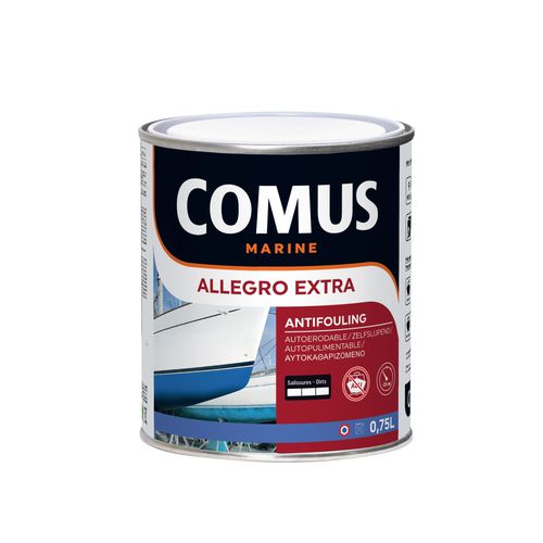 Boat antifouling - ALLEGRO EXTRA  - COMUS MARINE - erodible / fiberglass / acrylic