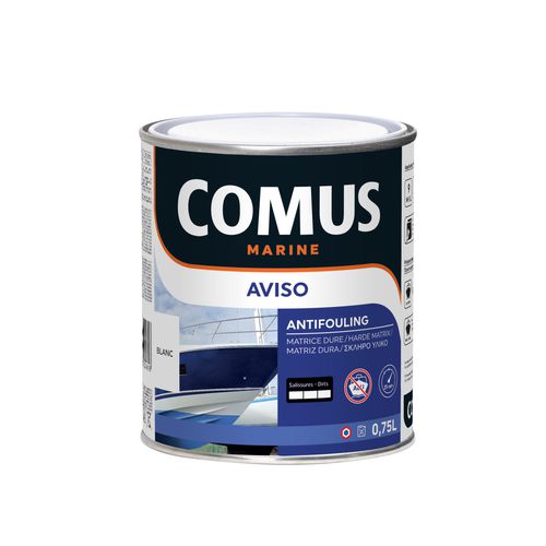 Boat antifouling - AVISO - COMUS MARINE - hard matrix / fiberglass / for wood