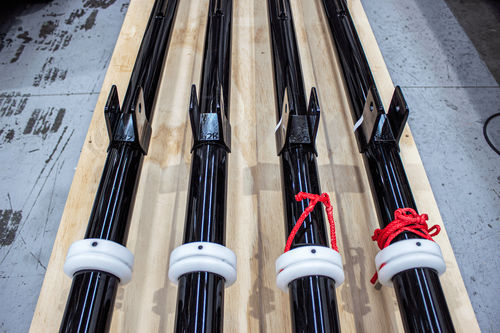 Sailing dinghy mast - OK Dinghy - C-Tech - carbon / racing / custom-made