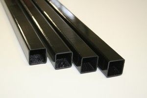 Square carbon fiber sailboat profile - RECTANGULAR TUBE - C-Tech