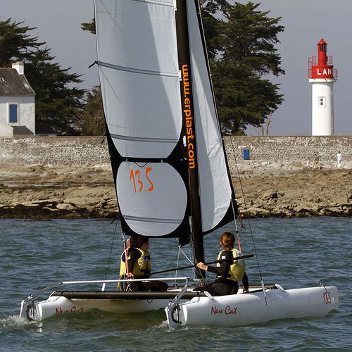 Recreational sport catamaran - ACCESS 13.5 - ERPLAST - instructional / children's / single-trapeze
