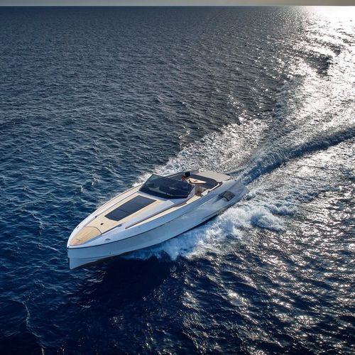 Inboard express cruiser - 1414 Demon - FRAUSCHER BOOTSWERFT - twin-engine / open / dual-console