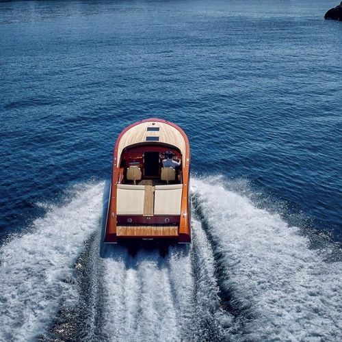 Inboard express cruiser - 1017 GT - FRAUSCHER BOOTSWERFT - twin-engine / open / dual-console