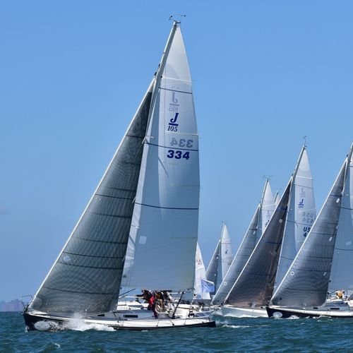 Mainsail J/105 Doyle jib / for onedesign sport keelboats / for onedesign sailboats