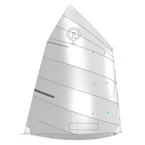 Mainsail - Doyle - headsail / for one-design sailboats / Optimist