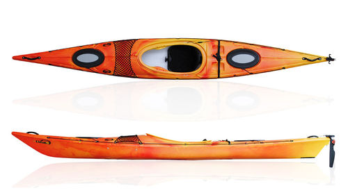 Performance touring kayak - TIWOK EVO LUXE - Dag - sea / river running / flatwater