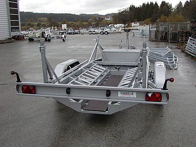 Road trailer - BT 50 - Harbeck - for sailboats