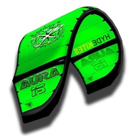 C-shape kitesurf kite - AURA - Hydesails - freeride / racing / freestyle