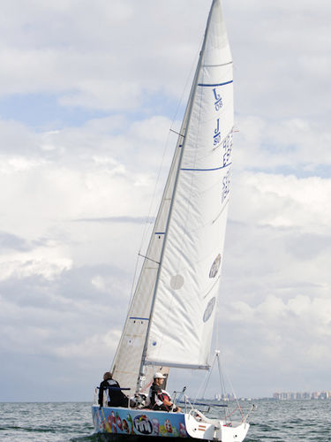 Jib - XPJ - Olimpic Sails - for one-design sport keelboats / Kevlar® / J80