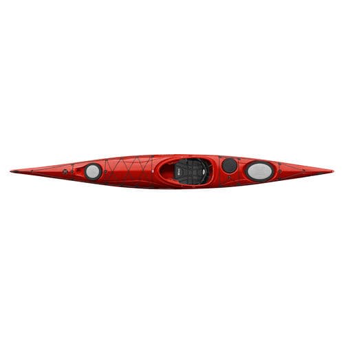 Expedition kayak - ESSENCE 16 - Perception - long-distance touring / sea / adult