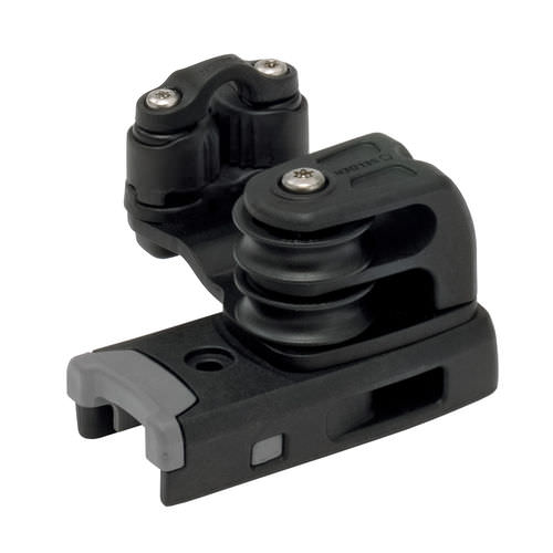 Mainsail sheet control car - 442-112-02 - SELDÉN MAST - double / with integrated jam cleat