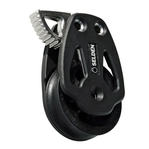 Single block - 406-001-18 - SELDÉN MAST - cheek / cam cleat / flat