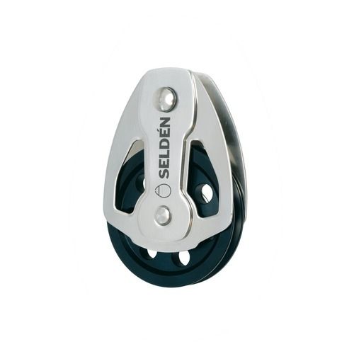 Single block - 406-101-01 - SELDÉN MAST - cheek / lashing / plain bearing