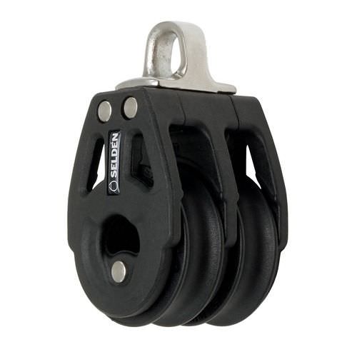 Double block - 403-101-04 - SELDÉN MAST - cheek / with fixed head / with ball bearing