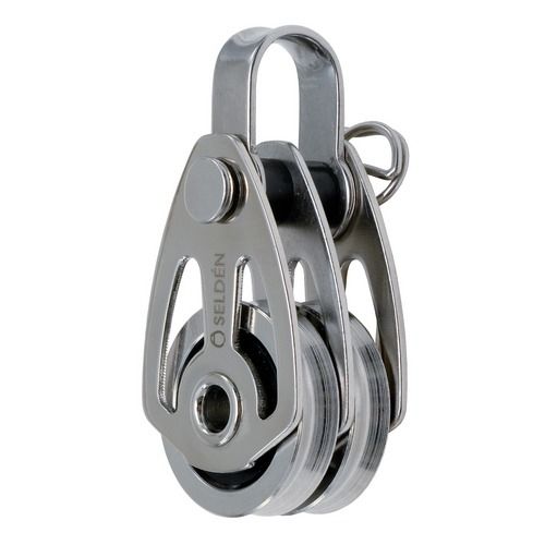 Double block - 402-201-08 - SELDÉN MAST - cheek / with fixed head / with ball bearing