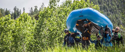 7-person raft - MAX 12.0.  - Hyside - fishing