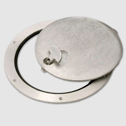 Boat deck hatch C4810 round / opening / single outer