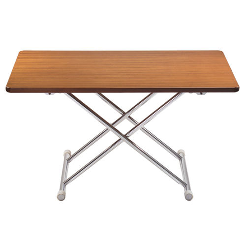 Boat occasional table - FLA4ALUMTBL - Pompanette - folding / teak / plywood