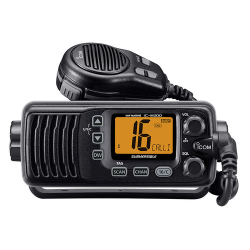Marine radio - IC-M200 - Icom - fixed / VHF / submersible