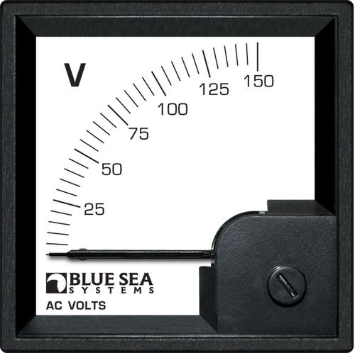 Boat voltmeter - AC  - Blue Sea