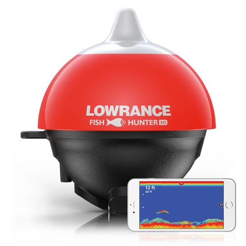 Marine fish finder FishHunter 3D Lowrance color / 3D / portable