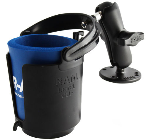 Plastic boat cup holder - RAM-B-132U  - Ram Mount