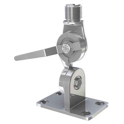 Boat antenna mount - 4187 - Shakespeare - dipole / stainless steel