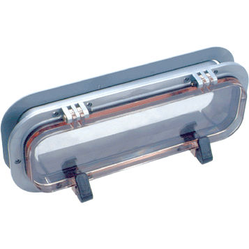 Rectangular portlight - 414 - Beckson - for boat / opening / with ...