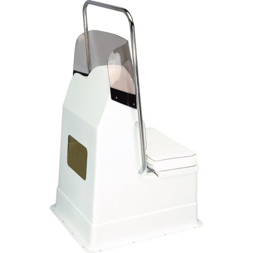 Central steering console - 56081 - Plastimo - with windshield / with forward-facing seat