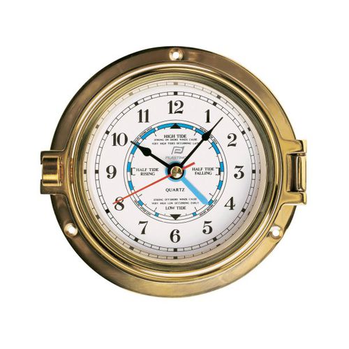 Tide indicator clock - 56051 - Plastimo - analog / brass
