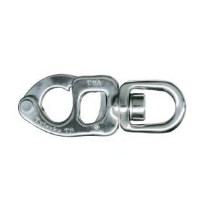 Snap shackle with swivel - T8 - SB - Tylaska - quick-release / sheet