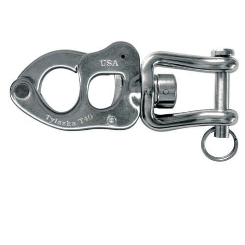 Snap shackle with swivel T40 CB Tylaska quickrelease / multipurpose