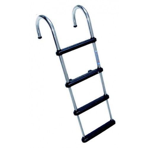 Swim ladder - TDL-4E - Windline - for docks / 180° hook / stainless steel
