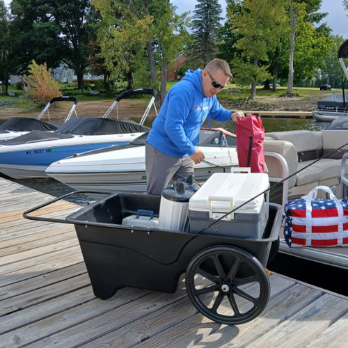 Transport trolley - DOCK PRO - Taylor Made Products - for docks