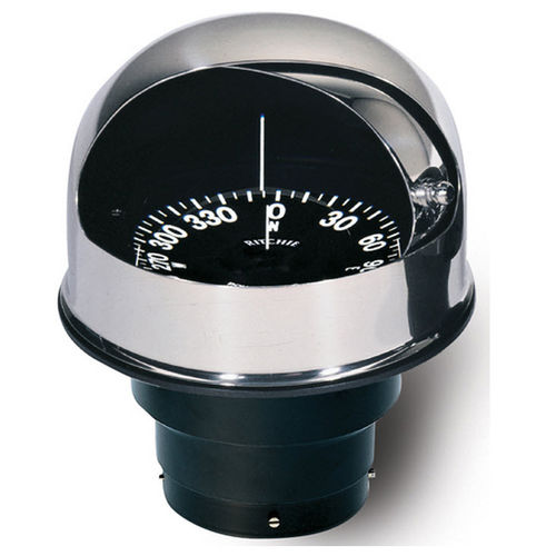 Motor boat steering compass - FD-500-P - Ritchie Navigation - magnetic / horizontal / built-in