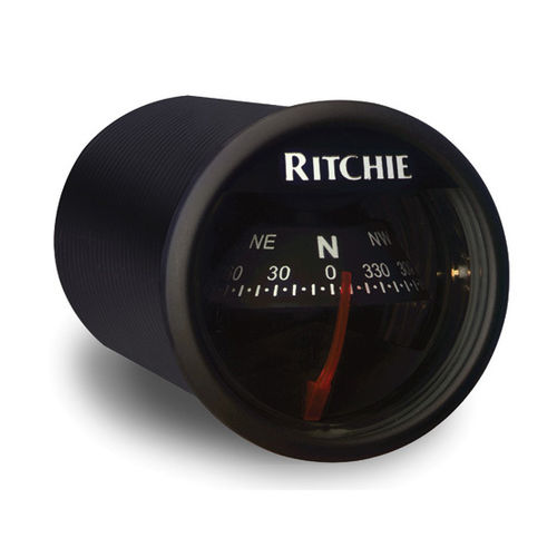 Boat steering compass - X-21 series - Ritchie Navigation - magnetic / vertical / built-in