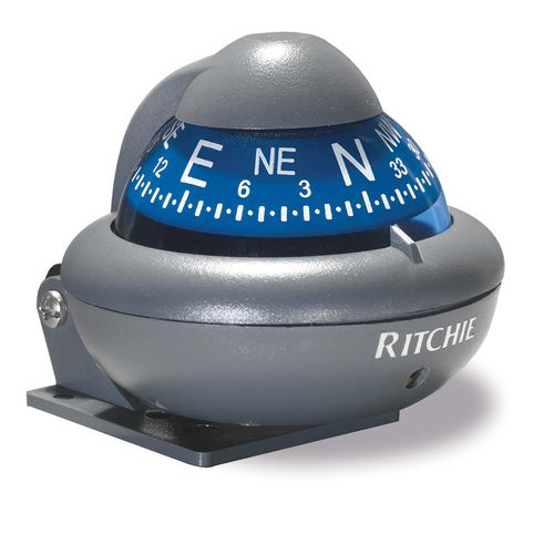 Boat steering compass - X-10-A - Ritchie Navigation - magnetic / horizontal / with mounting bracket