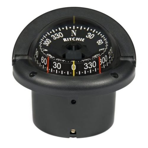 Boat steering compass - HF-743  - Ritchie Navigation - magnetic / horizontal / built-in
