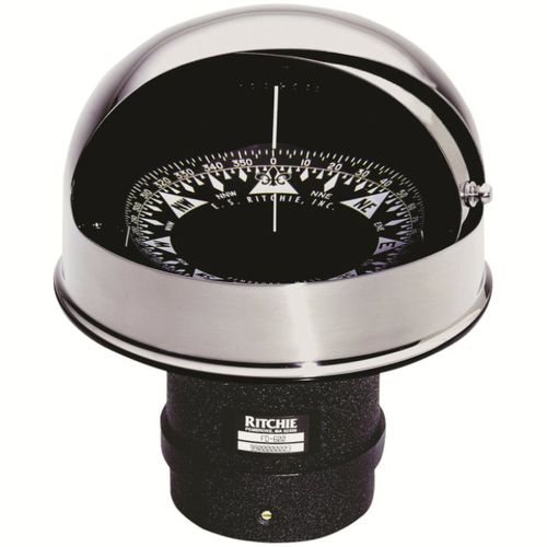 Motor boat steering compass - FD-600-P - Ritchie Navigation - magnetic / horizontal / built-in