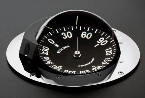 Yacht steering compass - SY-500LLC - Ritchie Navigation - magnetic / horizontal / built-in