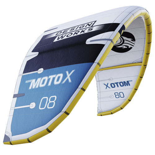 C-shape kitesurf kite - MOTO X DESIGN WORKS - Cabrinha Kites - fast / recreational