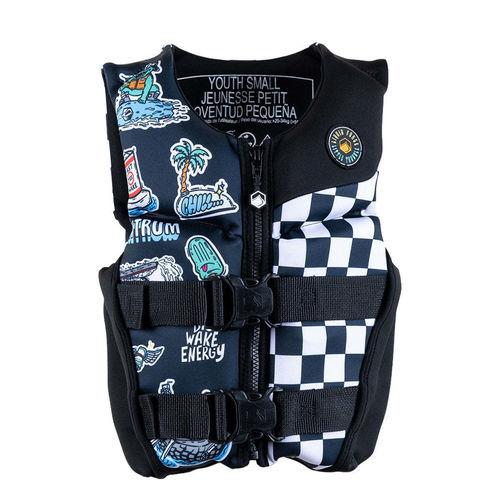 Watersports buoyancy aid - Little Trouble Youth CGA - Liquidforce Kites - child's / foam / black