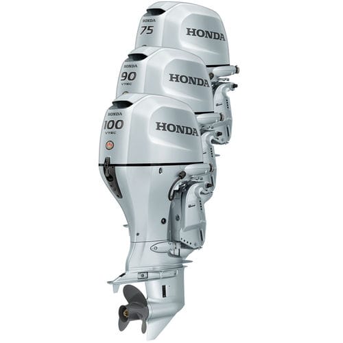 Outboard engine - BF75 - Honda Marine - gasoline / boating / water-cooled